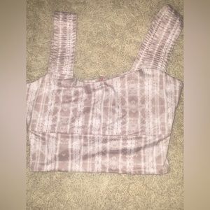 Cropped tank top